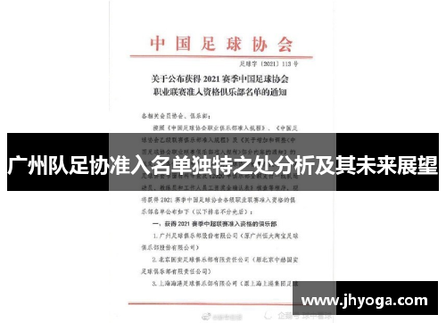 广州队足协准入名单独特之处分析及其未来展望